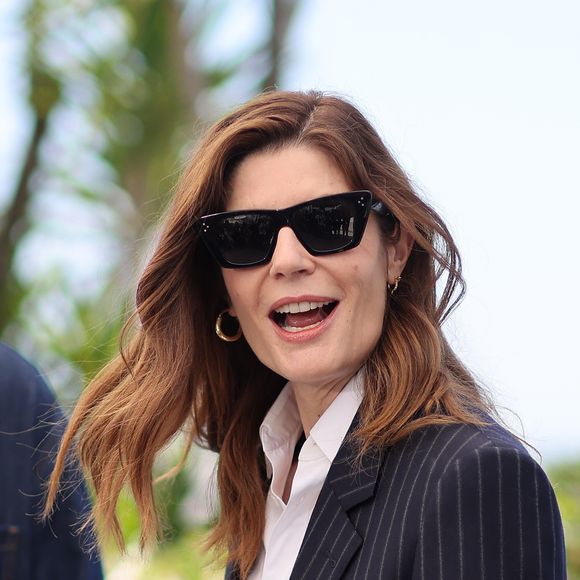 Chiara Mastroianni - Photocall du film "Marcello Mio" (Compétition) lors du 77ème Festival International du Film de Cannes (14 - 25 mai 2024), le 22 mai 2024. 
© Jacovides / Moreau / Bestimage