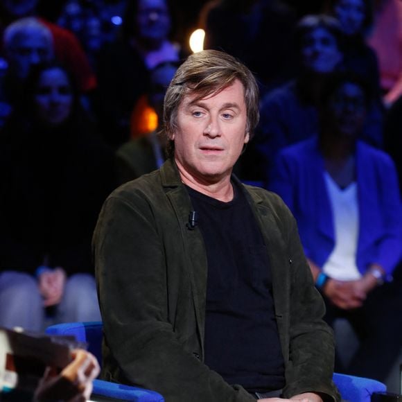 Thomas Dutronc lors de l'enregistrement de l'émission "La Boîte à Secrets N°20" dans les studios de la Cité du Cinéma à Saint-Denis, présentée par F.Bollaert et diffusée le 10 janvier sur France 3.

© Christophe Clovis / Bestimage