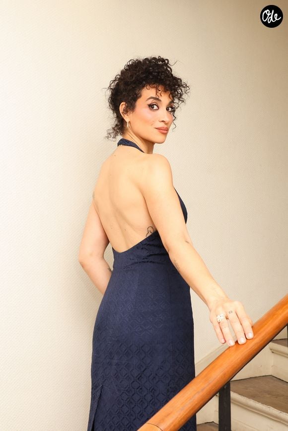 Exclusif - Camelia Jordana, lors de l’enregistrement de l’émission "Le Grand Echiquier - Spéciale Céline Dion" présentée par C.Chazal et A.Manoukian et diffusée le 20 octobre sur France 2, à Paris, France, le 3 juillet 2026. © Jack Tribeca/Bestimage