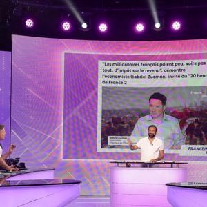 succédant à l'émission de Cyril Hanouna, "Tout beau tout n9uf"

Exclusif - Thaïs Gauchkarian, Olivier Dartigolles, Valérie Bénaïm, Laurent Fontaine, Matthieu Delormeau, Cyril Hanouna -  Emission "Tout beau, tout n9uf" présentée par C. Hanouna sur W9 à Paris le 11 septembre 2025. © Jack Tribeca / Bestimage