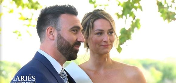 Laure et Matthieu dans "Mariés au premier regard 2021", le 29 mars, sur M6