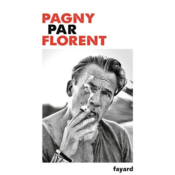 Florent Pagny en couverture de son livre "Pagny par Florent" publié en avril 2023 aux éditions Fayard.