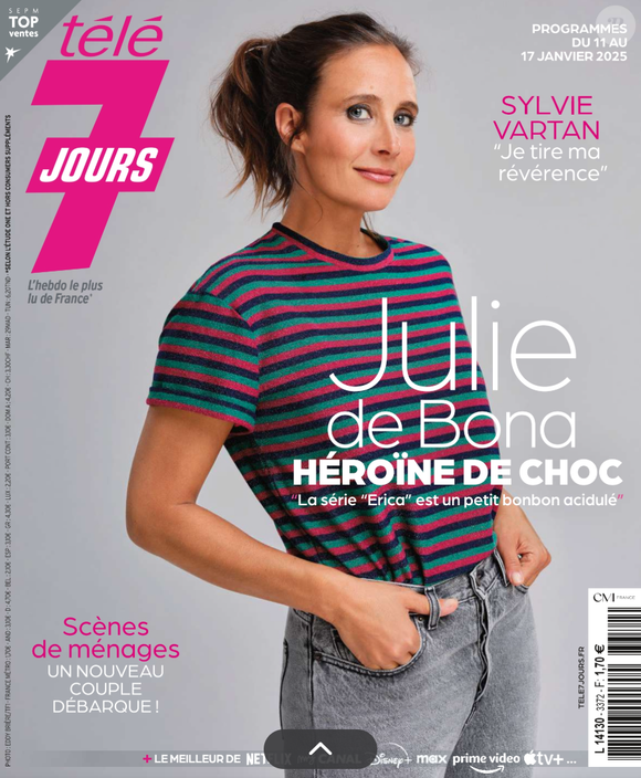 Couverture du magazine Télé 7 jours paru le lundi 6 janvier 2025.