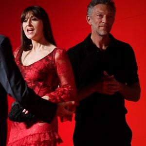 Monica Bellucci et Vincent Cassel lors de la projection du film "Irreversible" pendant le76ème Festival du Film de Venise la Mostra à Venise en Italie le 31 Août 2019