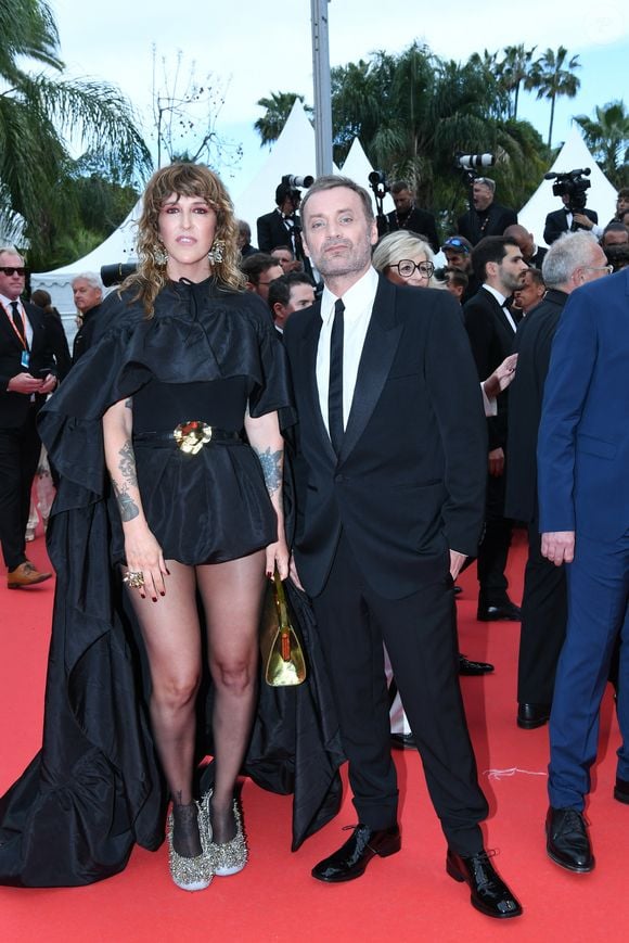 Daphné Bürki et Augustin Trapenard - Montée des marches du film « Partir un jour » pour la cérémonie d’ouverture du 78ème Festival International du Film de Cannes, au Palais des Festivals à Cannes. Le 13 mai 2025
© Rachid Bellak / Bestimage