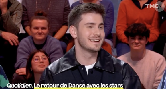 Sur le plateau de "Quotidien" sur TMC, Julien Lieb a révélé le nom de son binôme.

Capture d'écran de "Quotidien" sur TMC.