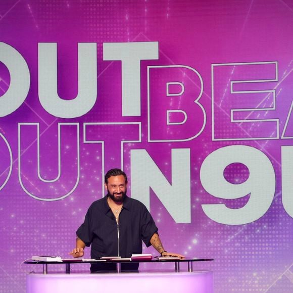 Cyril Hanouna, sur le plateau de  TBT9 présenté par C.Hanouna, et diffusé en direct sur W9, Paris, France, le 08 octobre 2025. © Jack Tribeca / Bestimage