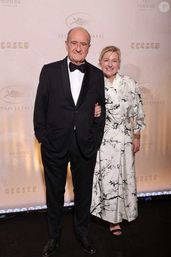 Pierre Lescure, Elisabeth Lemoine - Photocall du dîner lors du 78ème Festival International du Film de Cannes le 13 mai 2025.

© Moreau / Borde / Jacovides / Bestimage