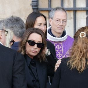 Laura Smet - Obsèques de Nathalie Baye en l'église Saint-Sulpice à Paris le 24 avril 2026. © Dominique Jacovides - Coadic Guirec / Bestimag