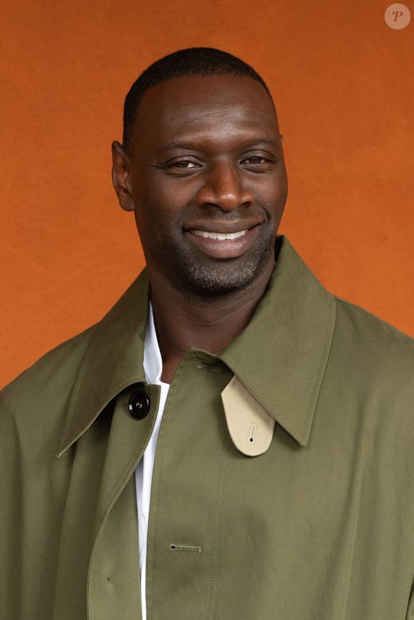 Omar Sy pose à Roland-Garros, le 7 juin 2025, à Paris. Photo : Laurent Zabulon/ABACAPRESS.COM