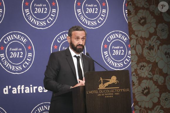 Exclusif - Cyril Hanouna au déjeuner du Chinese Business Club, avec C.Hanouna comme invité d’honneur, à Paris, France, le 19 juin 2025. © Jack Tribeca/Bestimage