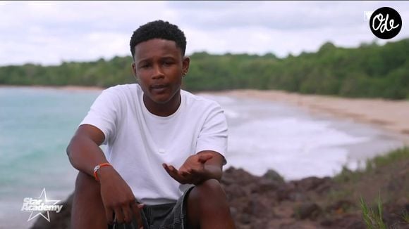 Ydriss fait partie de la nouvelle promotion de la "Star Academy". Capture d'écran TF1