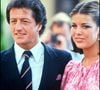 s'est unie à un playboy nommé Philippe Junot.

Archives - Philippe Junot et la Princesse Caroline de Monaco le jour de leurs fiançailles, le 12 juillet 1977.