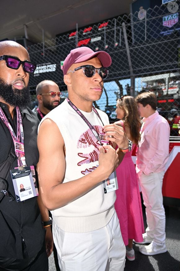 Kylian Mbappé lors du Grand Prix de Formule 1 (F1) de Monaco, le 25 mai 2025. Zuma Press / Bestimage