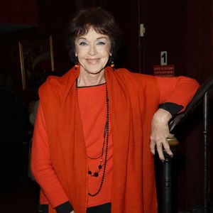 Anny Duperey lors de la cérémonie de remise du Prix du Brigadier et dévoilement de la plaque commémorative en hommage / mémoire à Myriam Feune de Colombi (directrice du Theatre Montparnasse de 1984-2021) au théâtre Montparnasse à Paris, France, le 12 décembre 2024. © Coadic Guirec/Bestimage