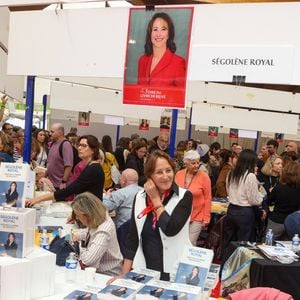 Ségolène Royal à la Hall Georges Brassens de Brive-la-Gaillarde pour la 43 ème Foire du Livre de Brive, le 8 novembre 2025. © Jean-Marc Lhomer/Bestimage