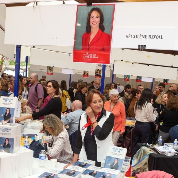 Ségolène Royal à la Hall Georges Brassens de Brive-la-Gaillarde pour la 43 ème Foire du Livre de Brive, le 8 novembre 2025. © Jean-Marc Lhomer/Bestimage