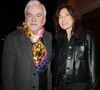 Exclusif - Pascal Praud et sa femme Catherine - Célébrités assistent au spectacle "Authentique" de Ary Abittan à la Cigale à Paris les 18, 19, 22 et 23 février 2025. © Coadic Guirec/Bestimage