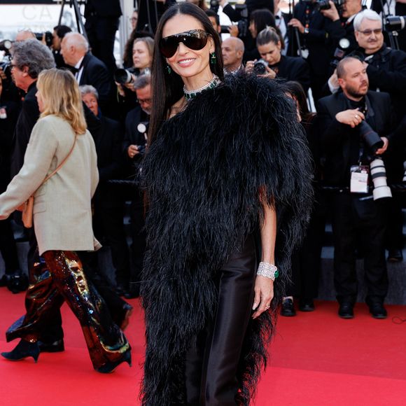 Demi Moore - Montée des marches du film " Fjord " lors du 79ème Festival International du Film de Cannes, le 18 mai 2026. © Jacovides-Moreau / Bestimage
