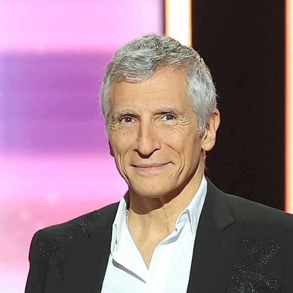 Nagui - Les personnalités se mobilisent lors de la 37ème édition du Téléthon sur le plateau de France 2, avec pour parrain Vianney. Le 8 décembre 2023. © Coadic Guirec / Bestimage