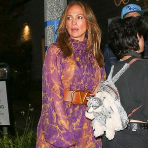 Jennifer Lopez au restaurant Ivy, novembre 2023 @Backgrid USA / Bestimage