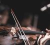 En plein milieu de la représentation, un mouvement brutal du chef d'orchestre a envoyé l'instrument d'Elina Vähälä valser dans les airs devant un public pétrifié.