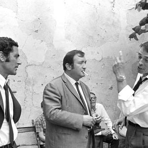 Archives - Charley Marouani, Jacques Harden et Jacques Brel sur le tournage du film "Les risques du métier". En 1967
© Bernard Leguay via Bestimage