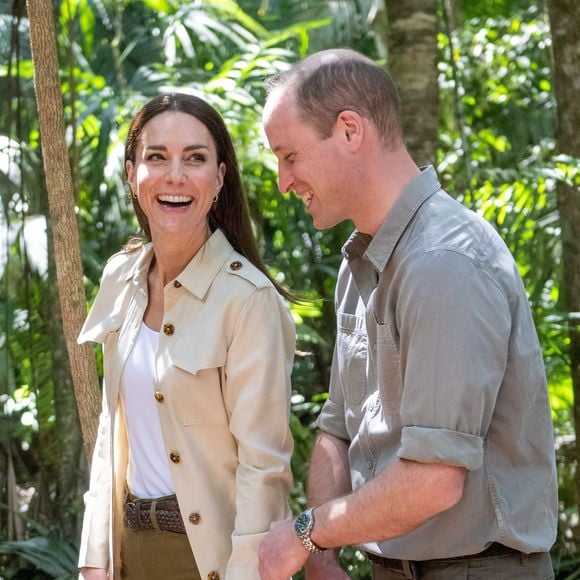 L'heure est au repos pour Kate, William et leurs enfants !

Le prince William et Catherine (Kate) Middleton visitant Caracol, un ancien site archéologique maya au plus profond de la jungle dans la forêt de Chiquibul au Belize, lors de leur tournée dans les Caraïbes au nom de la reine pour marquer son jubilé de platine 
©Backgrid UK/ Bestimage
