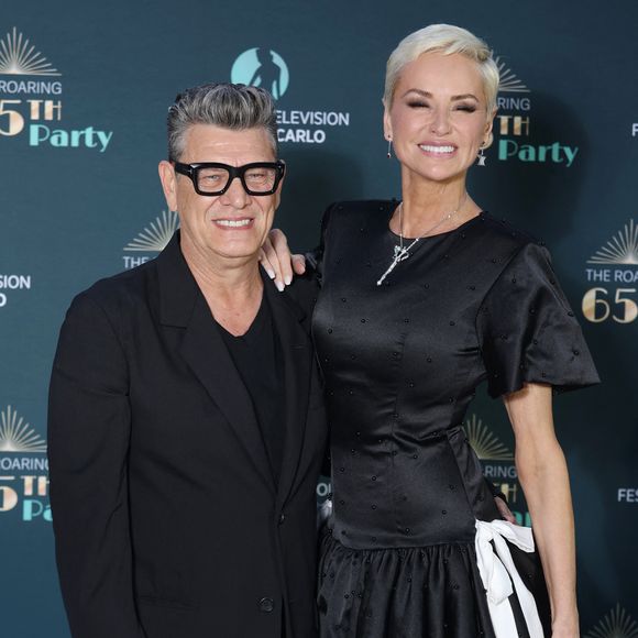 Marc Lavoine et sa compagne Adriana Karembeu - Personnalités à la "Roaring Party" , soirée du 65ème anniversaire du festival TV de Monte-Carlo au Monte-Carlo Bay le 15 juin 2026.

© Denis Guignebourg / Bestimage