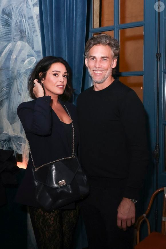 Exclusif -  Lola Dewaere et son compagnon Gianni Giardinelli - Quatrième édition de la soirée "Les jeudis de Sandra" au Café Lapérouse organisée par S.Sisley à Paris le 29 février 2024. © Jack Tribeca / Bestimage