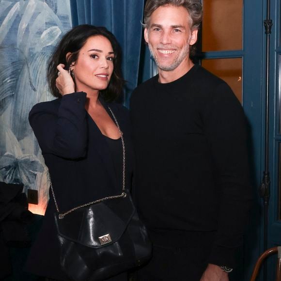 Exclusif -  Lola Dewaere et son compagnon Gianni Giardinelli - Quatrième édition de la soirée "Les jeudis de Sandra" au Café Lapérouse organisée par S.Sisley à Paris le 29 février 2024. © Jack Tribeca / Bestimage