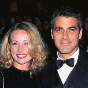 George Clooney et Celine Balitran le 24 février 1997.
Bestimage