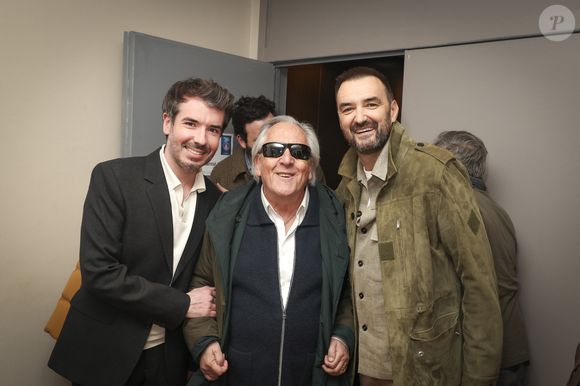 Exclusif - Damien Nougarede, Gilbert Montagné, Cyril Lignac - Célébrités lors du concert "50 Ans d'Amour" de Chantal Goya au palais des Congès à Paris, France, le 29 mars 2026. Deux représentations à guichet fermé. © Jack Tribeca/Bestimage