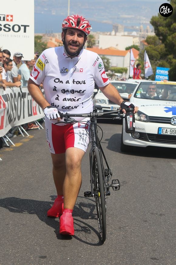 Laurent Ournac - Etape du coeur 2017 au profit de l'association "Mécénat Chirurgie Cardiaque" à Marseille, le 22 juillet 2017.

© CVS/Bestimage