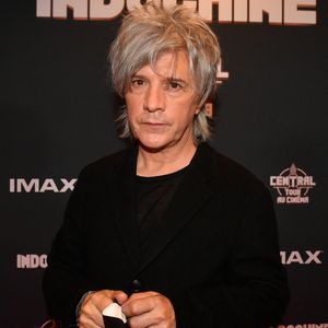 Nicola Sirkis - Le groupe Indochine lors de la projection du film "Indochine, Central Tour au Cinéma" au cinéma Pathé d'Ivry-sur-Seine. © Veeren / Bestimage