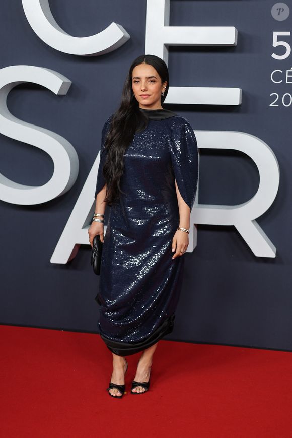 Hafsia Herzi au photocall de la 51ème cérémonie des César à l'Olympia à Paris, France, le 26 février 2025 © Borde-Jacovides/Bestimage