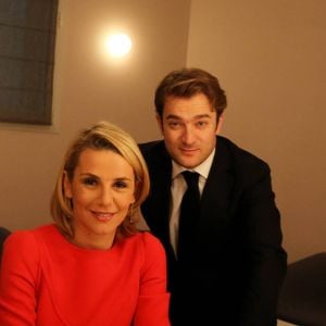 Exclusif - Laurence Ferrari et Renaud Capucon - Laurence Ferrari et son mari Renaud Capucon se sont retrouvés sur la scène de la salle Pleyel pour un Concert En Famille, a Paris, le 15 décembre 2012. © DOMINIQUE JACOVIDES / BESTIMAGE