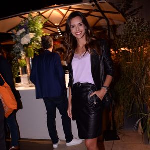 Exclusif - Marine Lorphelin ( (Miss France 2013) - Soirée Orange objectif 2024 au restaurant du café de l'homme à Paris le 23 septembre 2021. 
 © Rachid Bellak/Bestimage