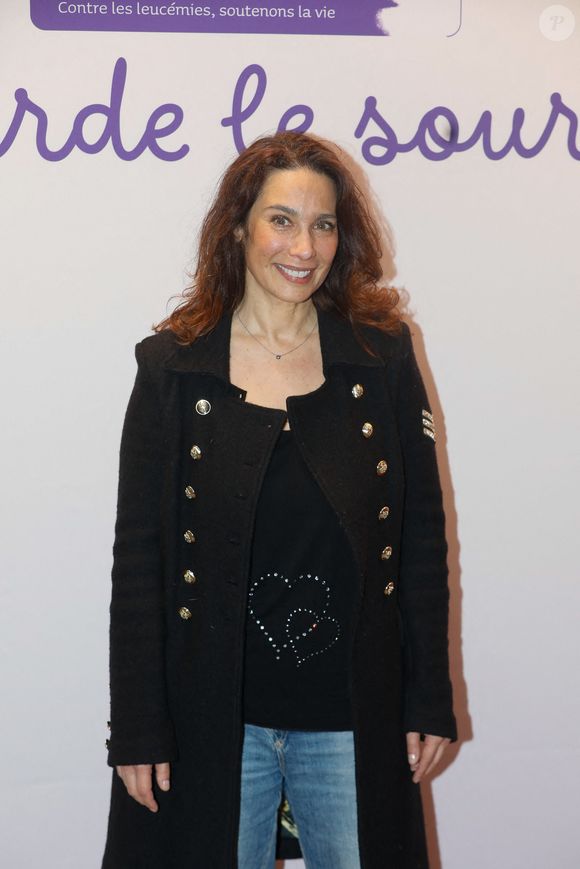 Marie Fugain - Avant-première du clip "Je garde le sourire" réalisé pour l’Association Laurette Fugain dans le cadre de sa nouvelle campagne de sensibilisation au cinéma Mac Mahon à Paris le 15 octobre 2024 © Christophe Clovis / Bestimage