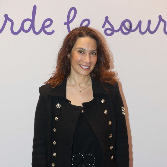 Marie Fugain - Avant-première du clip "Je garde le sourire" réalisé pour l’Association Laurette Fugain dans le cadre de sa nouvelle campagne de sensibilisation au cinéma Mac Mahon à Paris le 15 octobre 2024 © Christophe Clovis / Bestimage