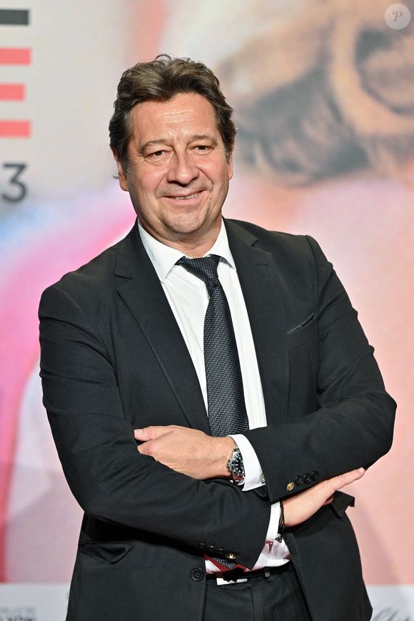 Laurent Gerra lors de la cérémonie d'ouverture du 15e Festival du film Lumière à Lyon, France, le 14 octobre 2023. © Julien Reynaud/APS-Medias/Abacapress.com