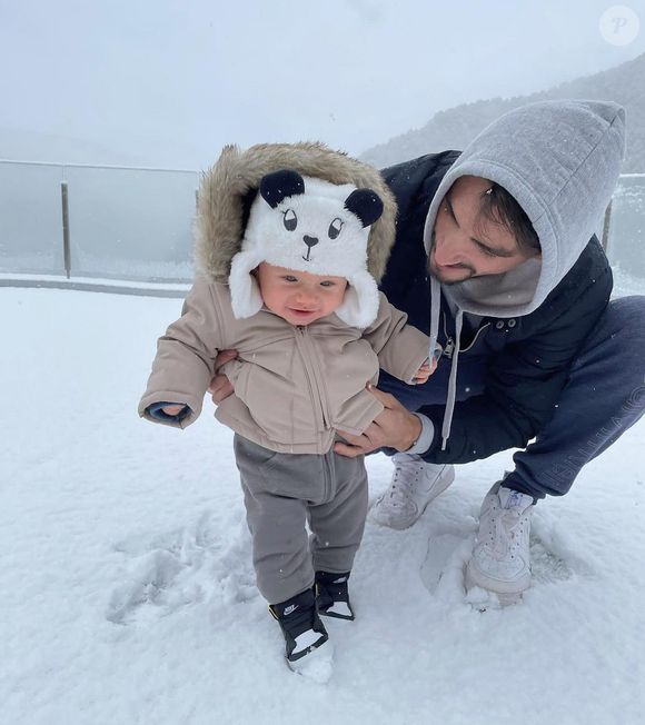 Julian Alaphilippe et Marion Rousse vivent avec leur fils Nino en Andorre. Photo Instagram.
