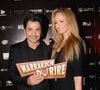 Interrogée sur la garde partagée de Nina, qu’elle a récupérée depuis septembre dernier, elle répond : "Tant que le divorce n'est pas prononcé, je préfère ne pas m'exprimer là-dessus".

Exclusif - Adriana Karembeu et son ex-mari André (Aram) Ohanian au cocktail "Aftershow" dans le cadre du festival Marrakech du Rire 2016. Marrakech, le 3 juin 2016.
© Bellak Rachid/Bestimage