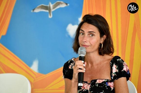 Alessandra Sublet - 25ème édition du Festival du Livre de Nice, sous la présidence d'honneur de J. Julliard, historien, essayiste et journaliste à Nice le 17 septembre 2021. © Bruno Bebert/Bestimage