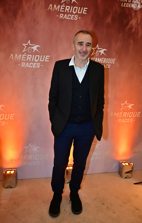 Elie Semoun - 104ème édition du Prix d'Amérique 2025 à l'hippodrome Paris-Vincennes le 26 janvier 2025. © Christian Liewig/Bestimage