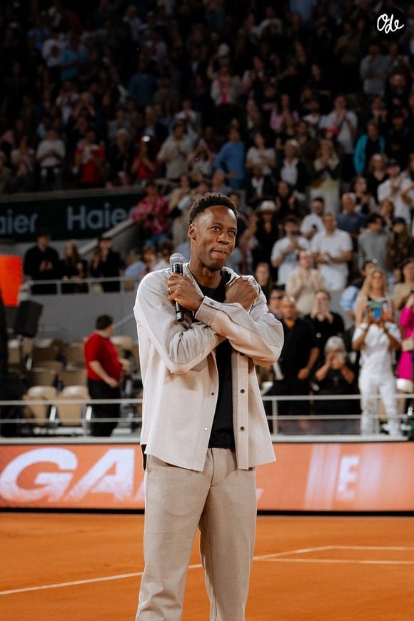 Gael Monfils lors de la soirée "Gael & Friends" de la 4ème journée de qualification de Roland-Garros 2026 à Roland Garros le 20 mai 2026 à Paris, France. Pauline Figuet/Sport Press Photo via ZUMA Press/Bestimage