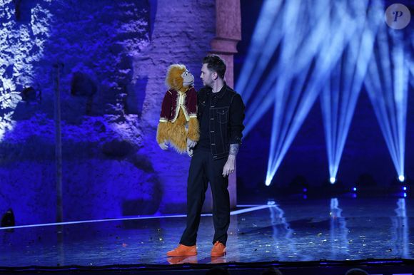 Exclusif - Jeff Panacloc et Jean-Marc lors de la soirée du grand gala du "Marrakech du Rire 2022" pour la 10ème édition au palais El Badiî à Marrakech, Maroc, le 18 juin 2022. © Rachid Bellak/Bestimage