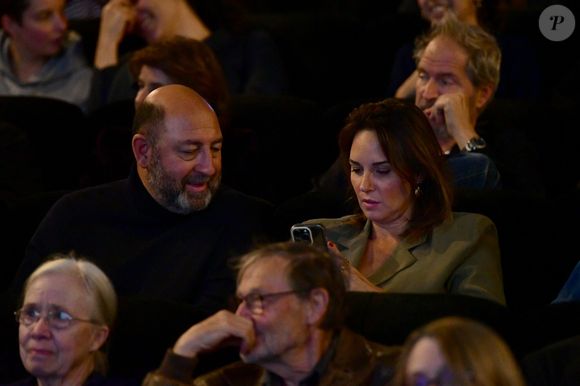 Kad Merad et sa compagne Julia Vignali à l'avant-première du film "Springsteen Deliver Me from nowhere" lors du festival lumière de Lyon le dimanche 12 octobre 2025. © Romain Doucelin/Bestimage