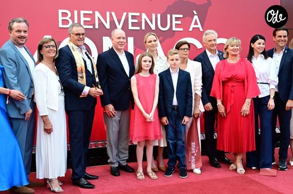 Le prince Jacques de Monaco, marquis des Baux, La princesse Gabriella de Monaco, comtesse de Carladès lors de l’inauguration  d’un quartier dédié à la principauté à Europa-Park à Rust en Allemagne le 29 juin 2026. © Romain Doucelin / Bestimage