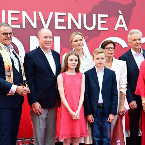 Le prince Jacques de Monaco, marquis des Baux, La princesse Gabriella de Monaco, comtesse de Carladès lors de l’inauguration  d’un quartier dédié à la principauté à Europa-Park à Rust en Allemagne le 29 juin 2026. © Romain Doucelin / Bestimage